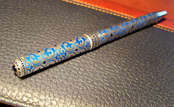 Ювелирная ручка из серебра на заказ