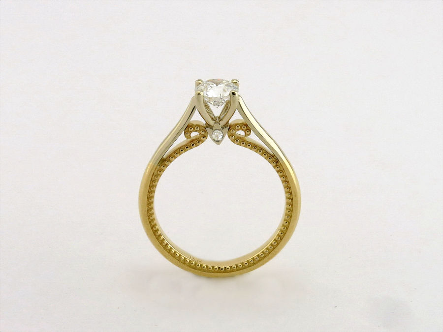 Кольцо для помолвки от мастерской «Ювелирная коллекция»
