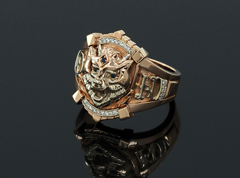 Мужские кольца на заказ — перстни, печатки из золота в Москве от компании «Ювелирная коллекция»