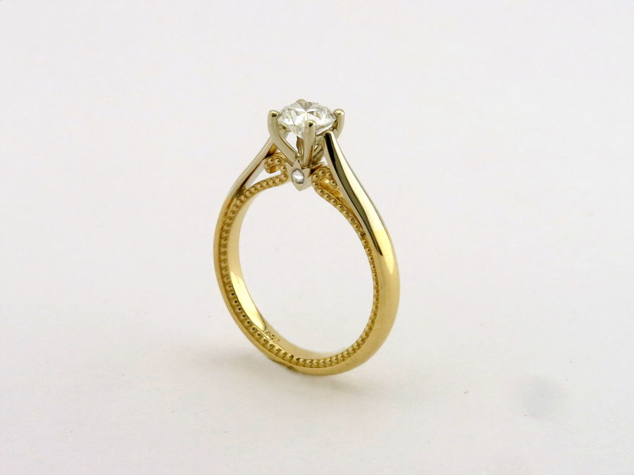 Кольцо для помолвки от мастерской «Ювелирная коллекция»