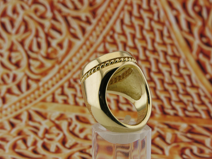 Перстень с Римской монетой на заказ